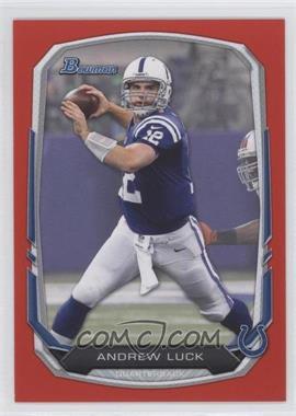 2013 Bowman - [Base] - Red #20 - Andrew Luck /25