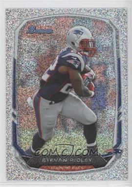 2013 Bowman - [Base] - Silver Ice #33 - Stevan Ridley