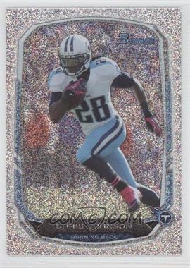 2013 Bowman - [Base] - Silver Ice #91 - Chris Johnson