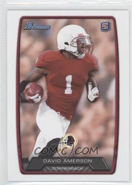 2013 Bowman - [Base] #217 - David Amerson