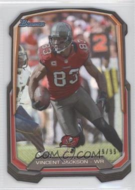 2013 Bowman - Die-Cut Insert - Prism #BDC-VJ - Vincent Jackson /99