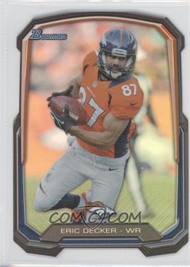 2013 Bowman - Die-Cut Insert #BDC-ED - Eric Decker