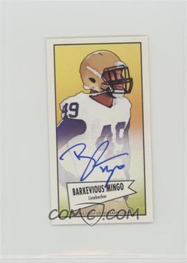 2013 Bowman - Mini Cards 1952 Design - Autographs #52B-BM - Barkevious Mingo