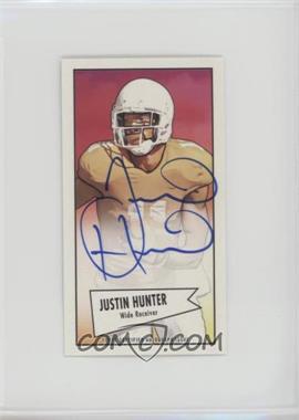 2013 Bowman - Mini Cards 1952 Design - Autographs #52B-JH - Justin Hunter