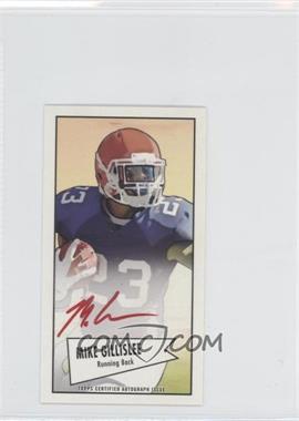 2013 Bowman - Mini Cards 1952 Design - Red Ink Autograph #52B-MGI - Mike Gillislee /5