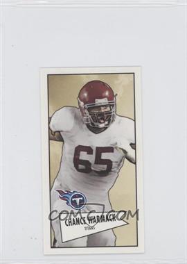 2013 Bowman - Mini Cards 1952 Design #52B-CW - Chance Warmack