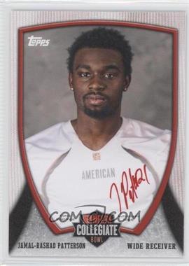 2013 Bowman - NFLPA Collegiate Bowl Autographs - Red Ink #48 - Jamal-Rashad Patterson