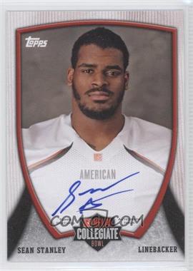 2013 Bowman - NFLPA Collegiate Bowl Autographs #11 - Sean Stanley