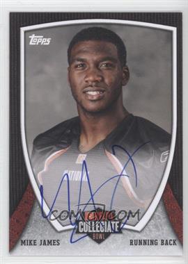 2013 Bowman - NFLPA Collegiate Bowl Autographs #13 - Mike James