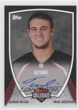 2013 Bowman - NFLPA Collegiate Bowl Autographs #54 - Alfred Diller