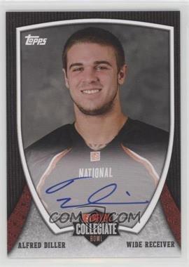 2013 Bowman - NFLPA Collegiate Bowl Autographs #54 - Alfred Diller