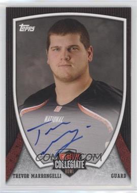 2013 Bowman - NFLPA Collegiate Bowl Autographs #63 - Trevor Marrongelli