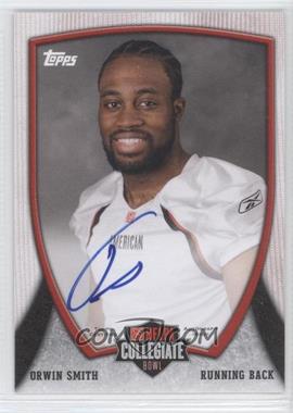 2013 Bowman - NFLPA Collegiate Bowl Autographs #67 - Orwin Smith