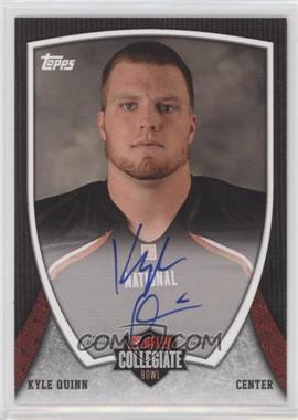 2013 Bowman - NFLPA Collegiate Bowl Autographs #87 - Kyle Quinn