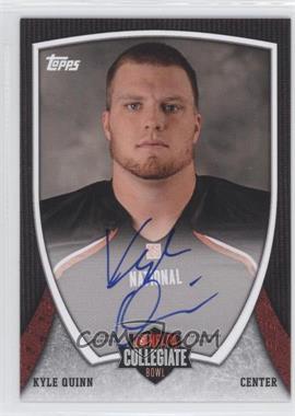 2013 Bowman - NFLPA Collegiate Bowl Autographs #87 - Kyle Quinn