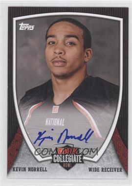 2013 Bowman - NFLPA Collegiate Bowl Autographs #94 - Kevin Norrell