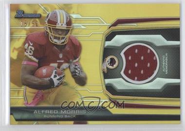 2013 Bowman - Relic - Gold #BR-AM - Alfred Morris /50