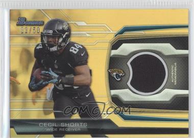 2013 Bowman - Relic - Gold #BR-CS - Cecil Shorts /50