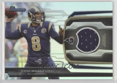 2013 Bowman - Relic #BR-SB - Sam Bradford