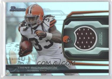 2013 Bowman - Relic #BR-TR - Trent Richardson