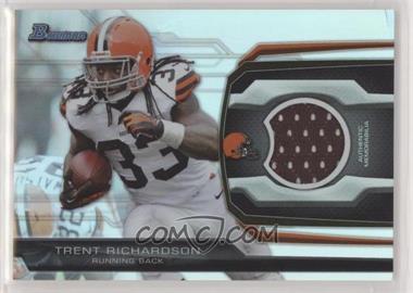 2013 Bowman - Relic #BR-TR - Trent Richardson