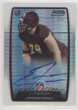 2013 Bowman - Rookie Chrome Refractor Autograph - Prism Refractor #RCRA-ER - Eric Fisher /5