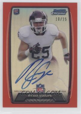 2013 Bowman - Rookie Chrome Refractor Autograph - Red #RCRA-RS - Ryan Swope /25