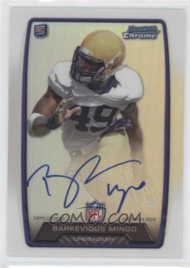 2013 Bowman - Rookie Chrome Refractor Autograph #RCRA-BM - Barkevious Mingo