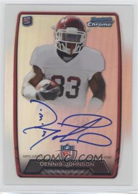 2013 Bowman - Rookie Chrome Refractor Autograph #RCRA-DEJ - Dennis Johnson