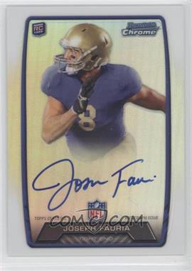 2013 Bowman - Rookie Chrome Refractor Autograph #RCRA-JFA - Joseph Fauria