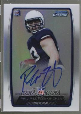 2013 Bowman - Rookie Chrome Refractor Autograph #RCRA-PL - Philip Lutzenkirchen