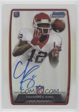 2013 Bowman - Rookie Chrome Refractor Autograph #RCRA-TK - Tavarres King