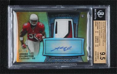 2013 Bowman Sterling - Autograph Rookie Relics - Gold Refractor #BSAR-AE - Andre Ellington /75 [BGS 9.5 GEM MINT]