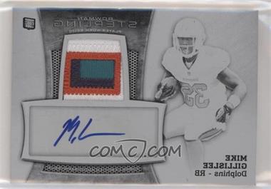 2013 Bowman Sterling - Autograph Rookie Relics - Printing Plate Black #BSAR-MGI - Mike Gillislee /1