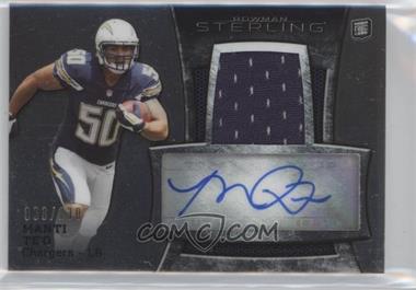 2013 Bowman Sterling - Autograph Rookie Relics #BSAR-MT - Manti Te'o /130