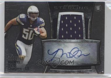 2013 Bowman Sterling - Autograph Rookie Relics #BSAR-MT - Manti Te'o /130