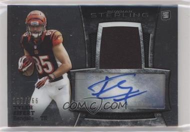 2013 Bowman Sterling - Autograph Rookie Relics #BSAR-TE - Tyler Eifert /166