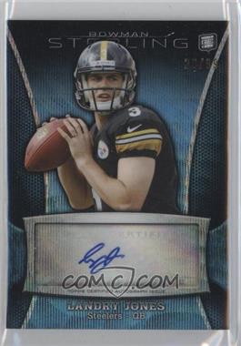 2013 Bowman Sterling - Autographs - Blue Refractor #BSA-LJ - Landry Jones /99