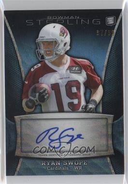 2013 Bowman Sterling - Autographs - Blue Refractor #BSA-RS - Ryan Swope /99