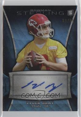 2013 Bowman Sterling - Autographs - Blue Refractor #BSA-TB - Tyler Bray /99