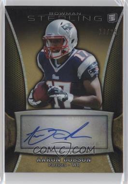 2013 Bowman Sterling - Autographs - Gold Refractor #BSA-AD - Aaron Dobson /25