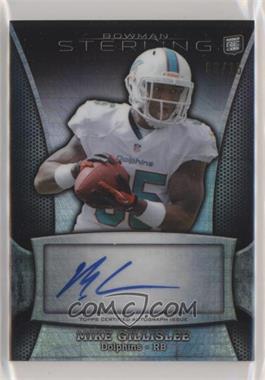 2013 Bowman Sterling - Autographs - Prism Refractor #BSA-MGI - Mike Gillislee /15