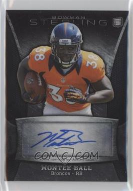 2013 Bowman Sterling - Autographs #BSA-MBA - Montee Ball