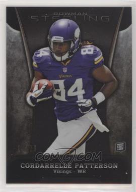 2013 Bowman Sterling - [Base] - Black Refractor #2 - Cordarrelle Patterson /75 [EX to NM]