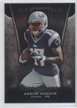 2013 Bowman Sterling - [Base] - Black Refractor #65 - Aaron Dobson /75