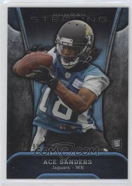 2013 Bowman Sterling - [Base] - Blue Refractor #69 - Ace Sanders /99