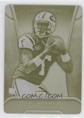 2013 Bowman Sterling - [Base] - Printing Plate Yellow #25 - Geno Smith /1