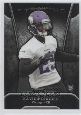 2013 Bowman Sterling - [Base] #63 - Xavier Rhodes