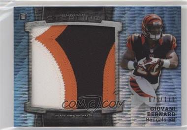 2013 Bowman Sterling - Box Topper Jumbo Rookie Patch #BSJRP-GB - Giovani Bernard /171