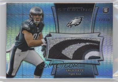 2013 Bowman Sterling - Jumbo Rookie Relic - Prism Refractor Patch #BSJRR-ZE - Zach Ertz /30